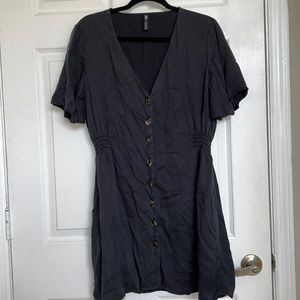 Zara t shirt button up dress